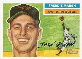 2005 Topps Heritage - Real One Autographs #RO-FM Freddie Marsh Front