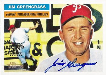 2005 Topps Heritage - Real One Autographs #RO-JG Jim Greengrass Front