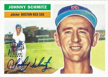 2005 Topps Heritage - Real One Autographs #RO-JS Johnny Schmitz Front