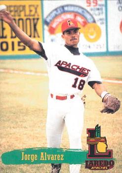 1995 Multi-Ad Laredo Apaches #8 Jorge Alvarez Front