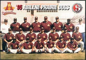 1995 SplitSecond Abilene Prairie Dogs #28 Abilene Prairie Dogs Front