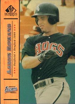 2001 SP Top Prospects #41 Aaron Rowand Front