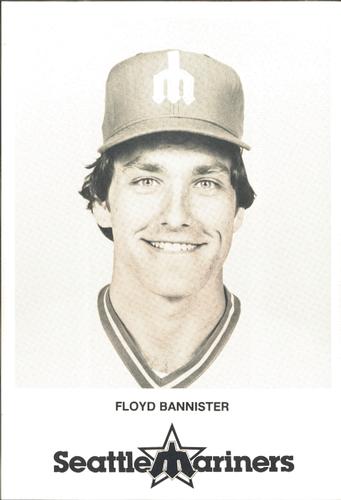 1980 Seattle Mariners Postcards #NNO Floyd Bannister Front