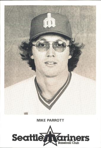 1980 Seattle Mariners Postcards #NNO Mike Parrott Front