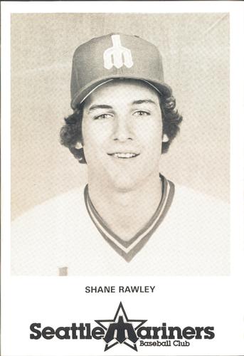 1980 Seattle Mariners Postcards #NNO Shane Rawley Front