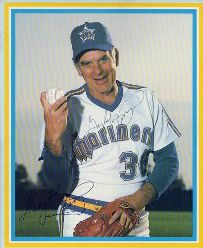 1983 Nalley Potato Chips Seattle Mariners #NNO Gaylord Perry Front