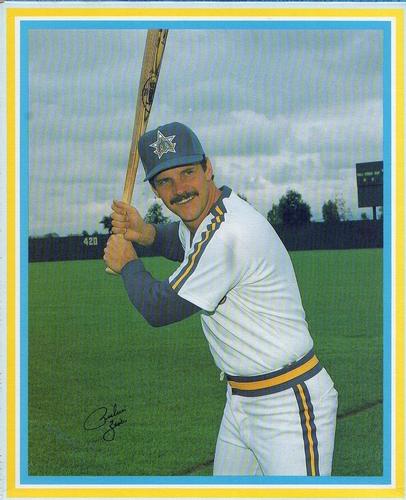 1983 Nalley Potato Chips Seattle Mariners #NNO Richie Zisk Front