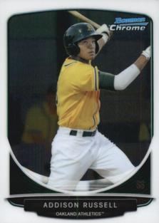 2013 Bowman Chrome Mini #150 Addison Russell Front