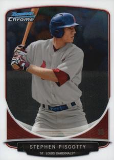 2013 Bowman Chrome Mini #239 Stephen Piscotty Front