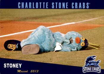 2013 Grandstand Charlotte Stone Crabs #33 Stoney Front