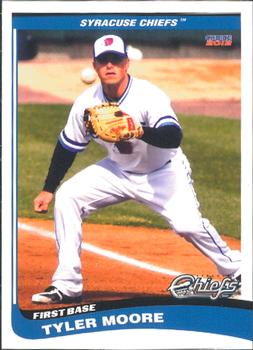 2012 Choice Syracuse Chiefs #15 Tyler Moore Front