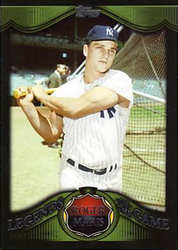 2009 Topps - Legends of the Game #LG18 Roger Maris Front