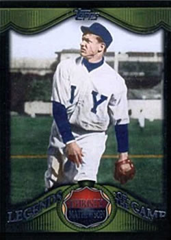 2009 Topps - Legends of the Game #LG3 Christy Mathewson Front