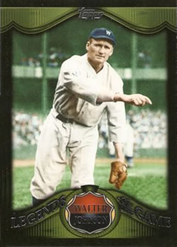 2009 Topps - Legends of the Game #LG5 Walter Johnson Front