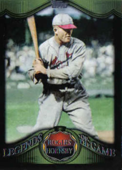 2009 Topps - Legends of the Game #LG9 Rogers Hornsby Front