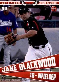 2011 Grandstand Lake Elsinore Storm #NNO Jake Blackwood Front