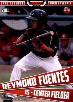 2011 Grandstand Lake Elsinore Storm #NNO Reymond Fuentes Front