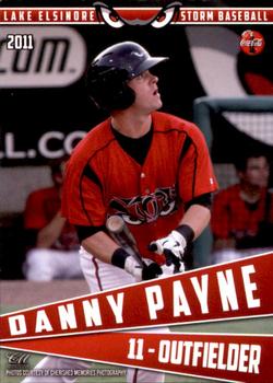 2011 Grandstand Lake Elsinore Storm #NNO Danny Payne Front