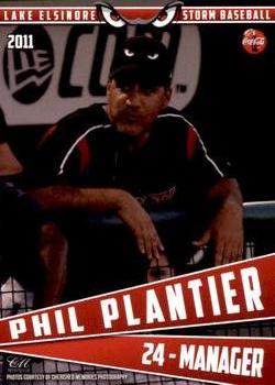 2011 Grandstand Lake Elsinore Storm #NNO Phil Plantier Front