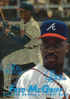 1997 Flair Showcase - Legacy Collection Row 0 (Showcase) #127 Fred McGriff Front