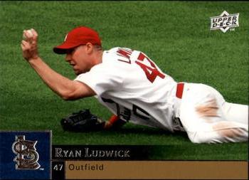 2009 Upper Deck #876 Ryan Ludwick Front