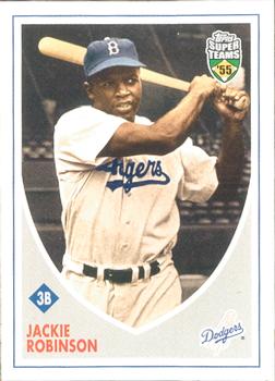 2002 Topps Super Teams #19 Jackie Robinson Front