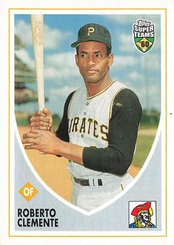 2002 Topps Super Teams #50 Roberto Clemente Front