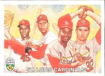 2002 Topps Super Teams #86 St. Louis Cardinals Front