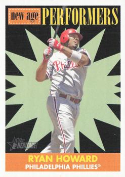 2007 Topps Heritage - New Age Performers #NP1 Ryan Howard Front