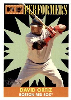 2007 Topps Heritage - New Age Performers #NP4 David Ortiz Front