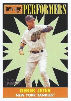 2007 Topps Heritage - New Age Performers #NP6 Derek Jeter Front