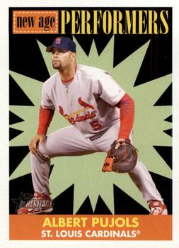 2007 Topps Heritage - New Age Performers #NP10 Albert Pujols Front