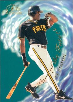 1997 Flair Showcase - Wave of the Future #22 T.J. Staton Front