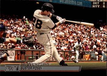 2014 Stadium Club #185 Buster Posey Front