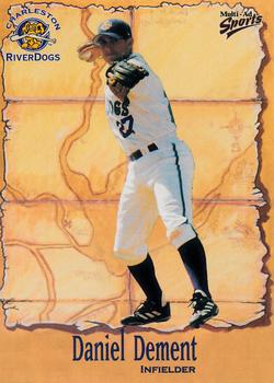 2001 Multi-Ad Charleston RiverDogs #9 Daniel Dement Front