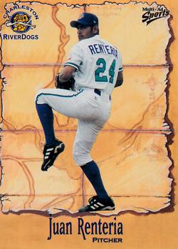2001 Multi-Ad Charleston RiverDogs #19 Juan Renteria Front