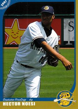 2007 Grandstand Charleston RiverDogs #NNO Hector Noesi Front