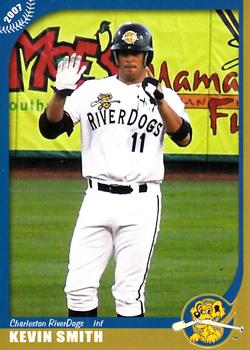 2007 Grandstand Charleston RiverDogs #NNO Kevin Smith Front