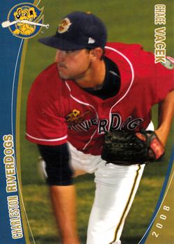 2008 Grandstand Charleston RiverDogs #NNO Chace Vacek Front