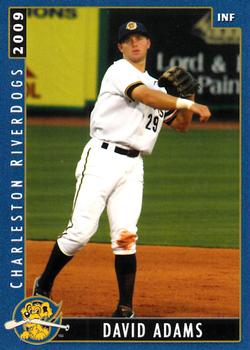 2009 Grandstand Charleston RiverDogs #NNO David Adams Front