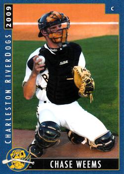 2009 Grandstand Charleston RiverDogs #NNO Chase Weems Front