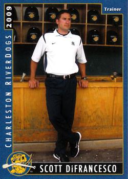 2009 Grandstand Charleston RiverDogs #NNO Scott DiFrancesco Front