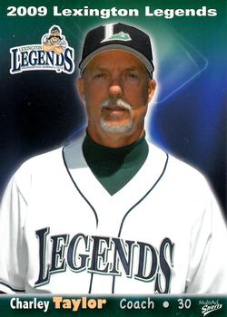 2009 MultiAd Lexington Legends #33 Charley Taylor Front