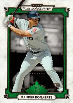 2014 Topps Museum Collection - Green #9 Xander Bogaerts Front