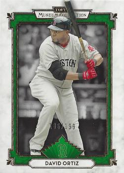 2014 Topps Museum Collection - Green #10 David Ortiz Front