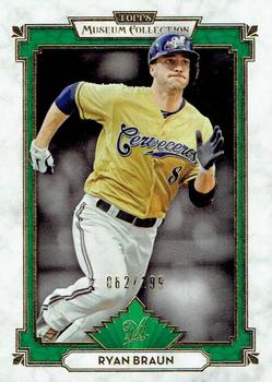 2014 Topps Museum Collection - Green #92 Ryan Braun Front