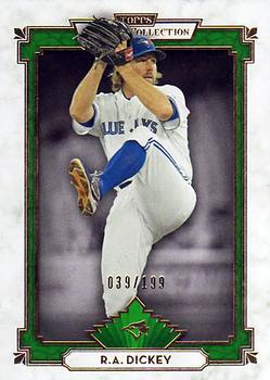 2014 Topps Museum Collection - Green #93 R.A. Dickey Front
