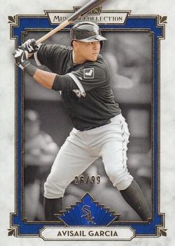 2014 Topps Museum Collection - Blue #1 Avisail Garcia Front