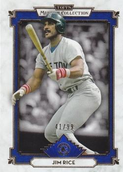 2014 Topps Museum Collection - Blue #36 Jim Rice Front