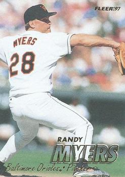 1997 Fleer #11 Randy Myers Front